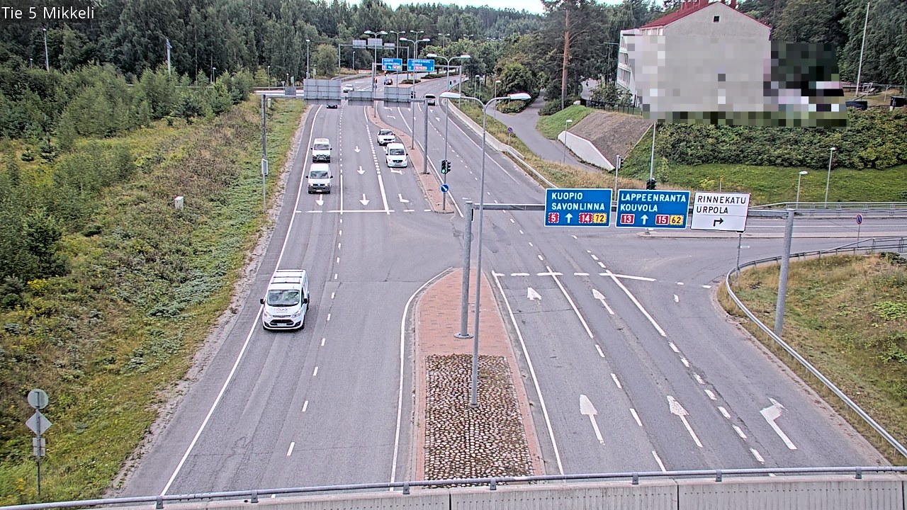 Weather Camera Image Road 5 Mikkeli, Mikkeli, Etelä-Savo
