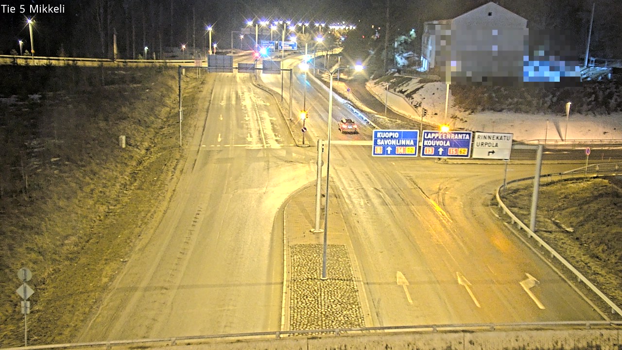 Weather Camera Image Road 5 Mikkeli, Mikkeli, Etelä-Savo