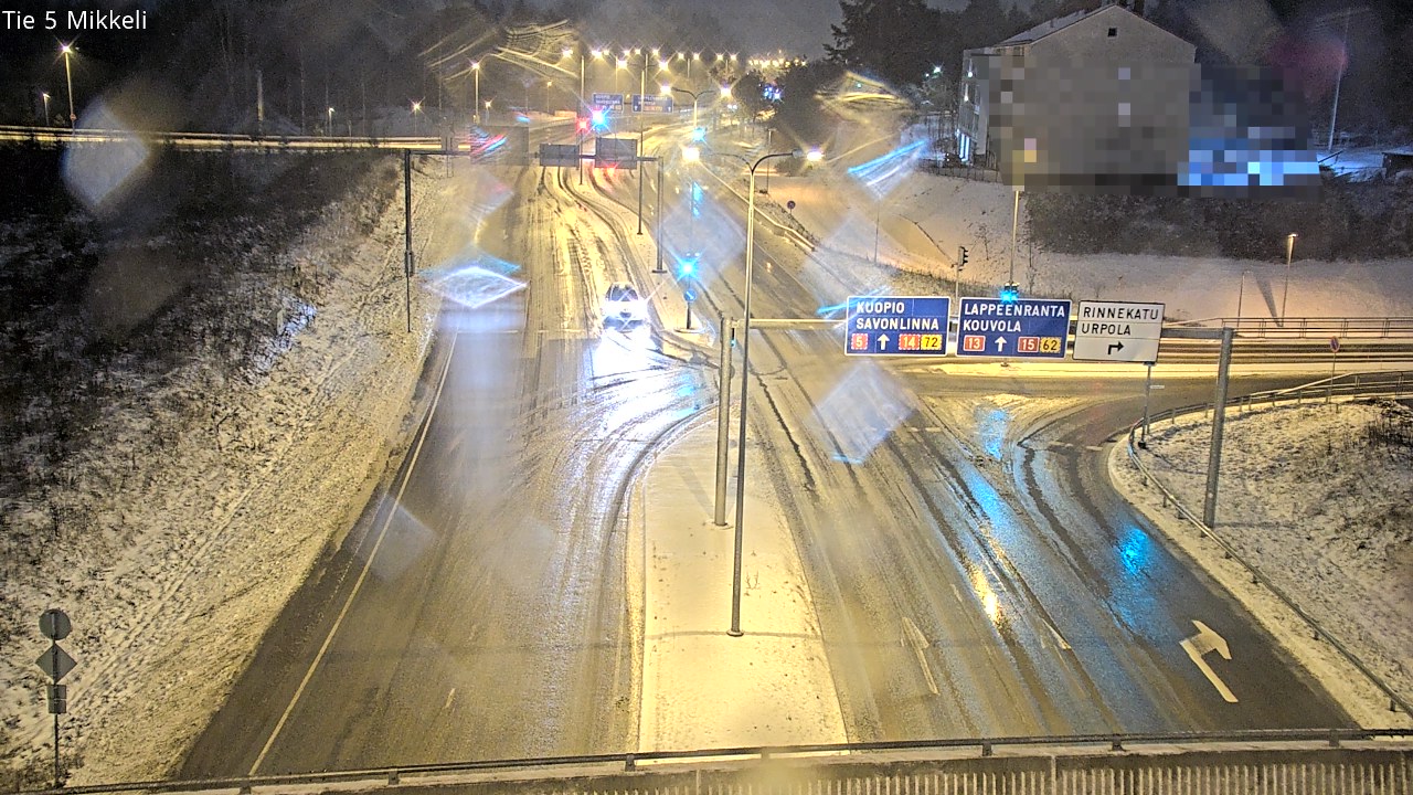 Weather Camera Image Road 5 Mikkeli, Mikkeli, Etelä-Savo