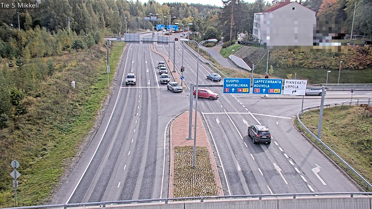 Weather Camera Image Road 5 Mikkeli, Mikkeli, Etelä-Savo