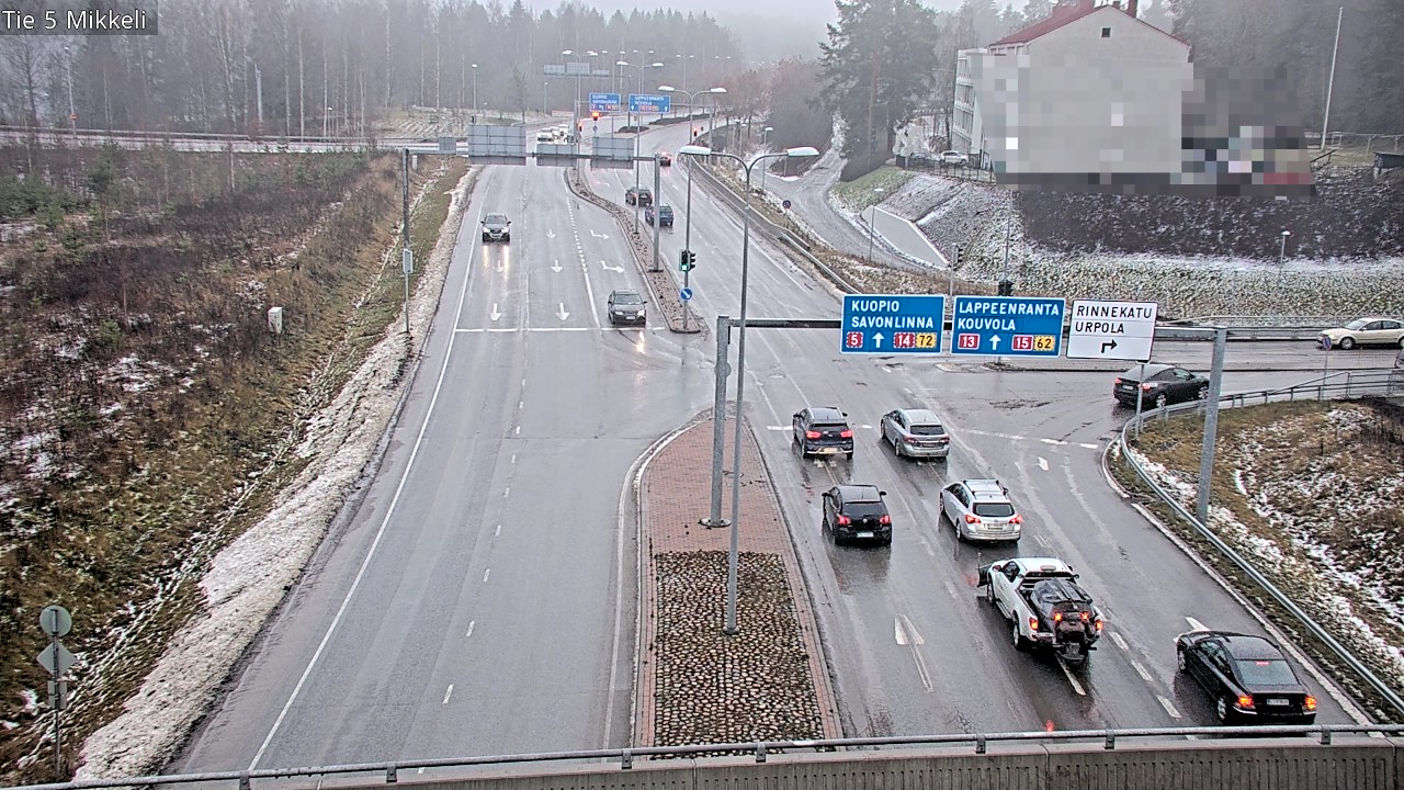 Weather Camera Image Road 5 Mikkeli, Mikkeli, Etelä-Savo