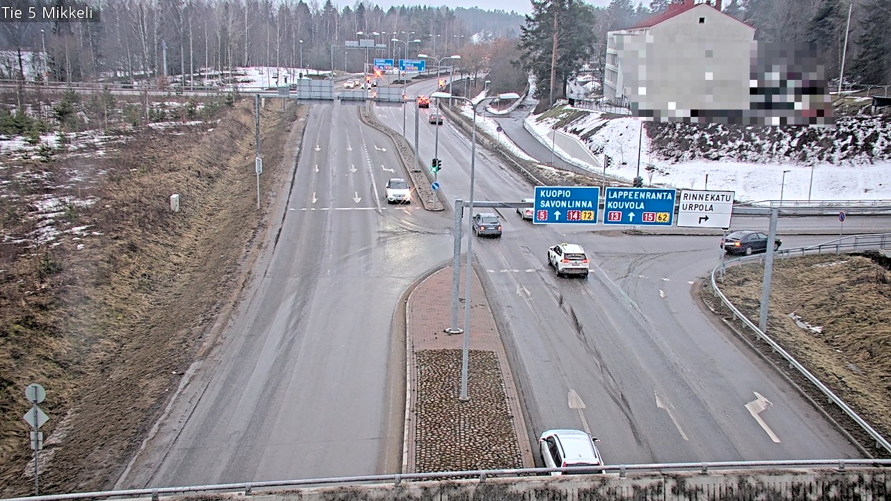 Weather Camera Image Road 5 Mikkeli, Mikkeli, Etelä-Savo