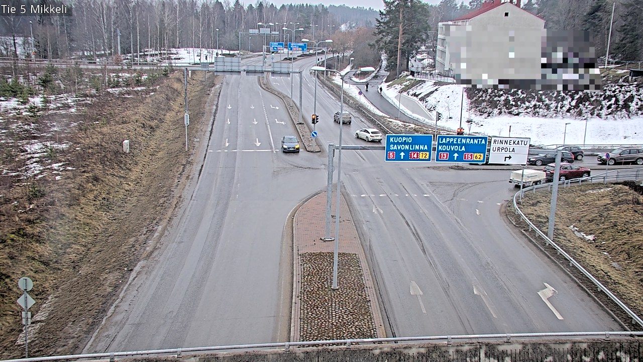 Weather Camera Image Road 5 Mikkeli, Mikkeli, Etelä-Savo