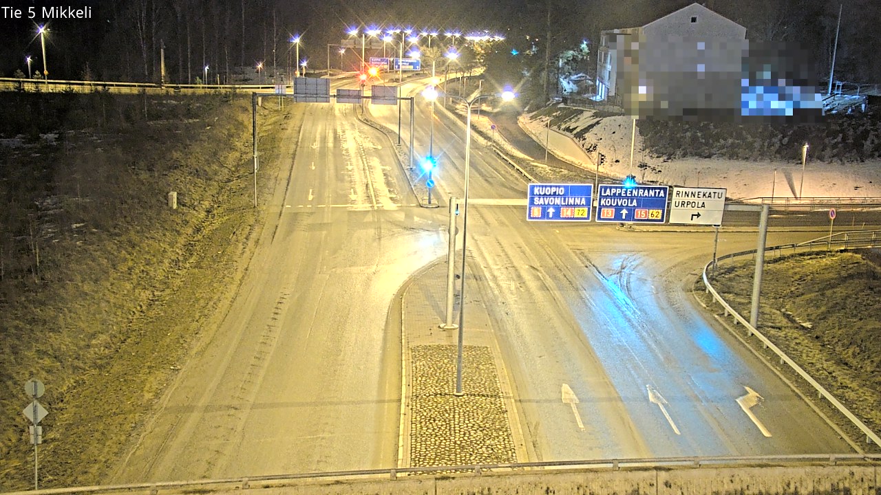 Weather Camera Image Road 5 Mikkeli, Mikkeli, Etelä-Savo