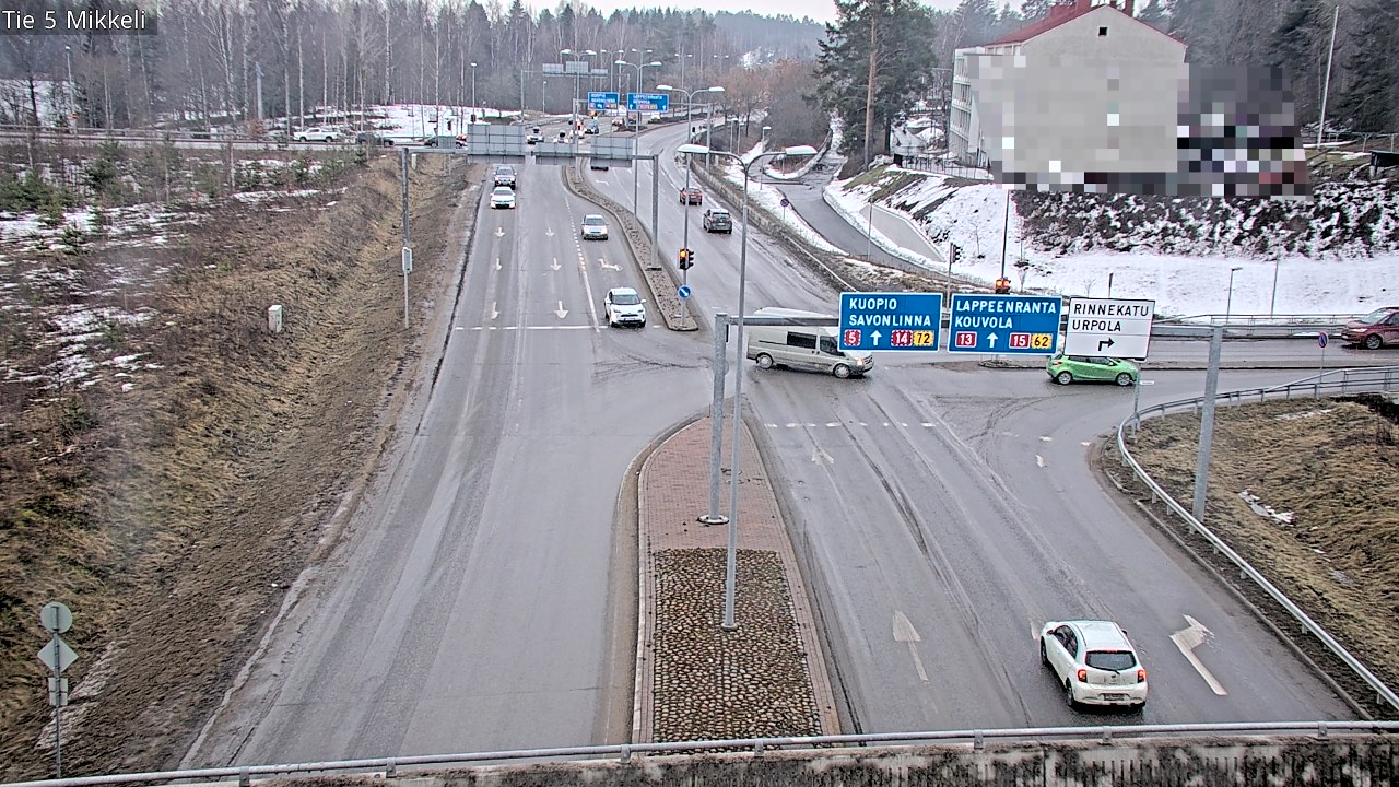 Weather Camera Image Road 5 Mikkeli, Mikkeli, Etelä-Savo