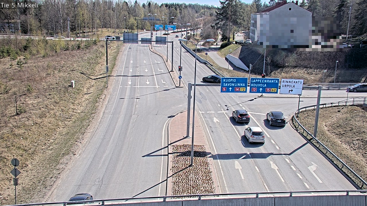 Weather Camera Image Tie 5 St Michel, Mikkeli, Etelä-Savo