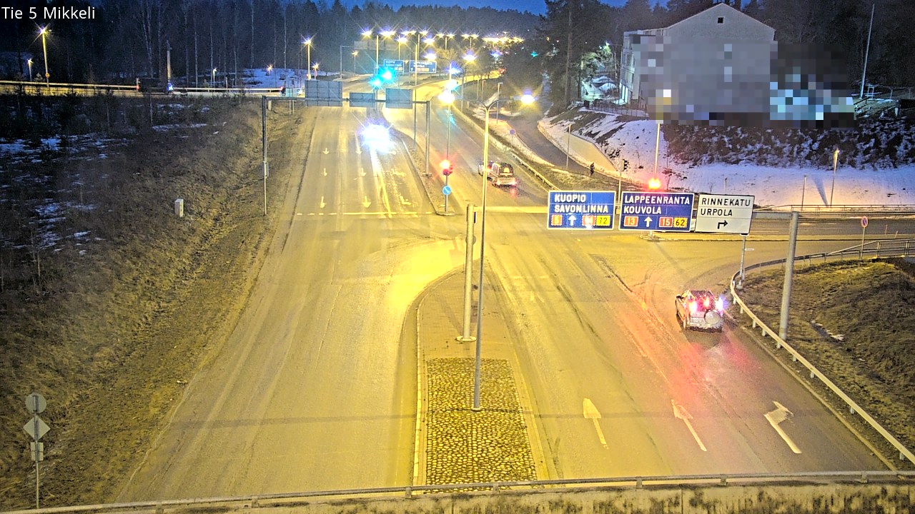 Weather Camera Image Road 5 Mikkeli, Mikkeli, Etelä-Savo