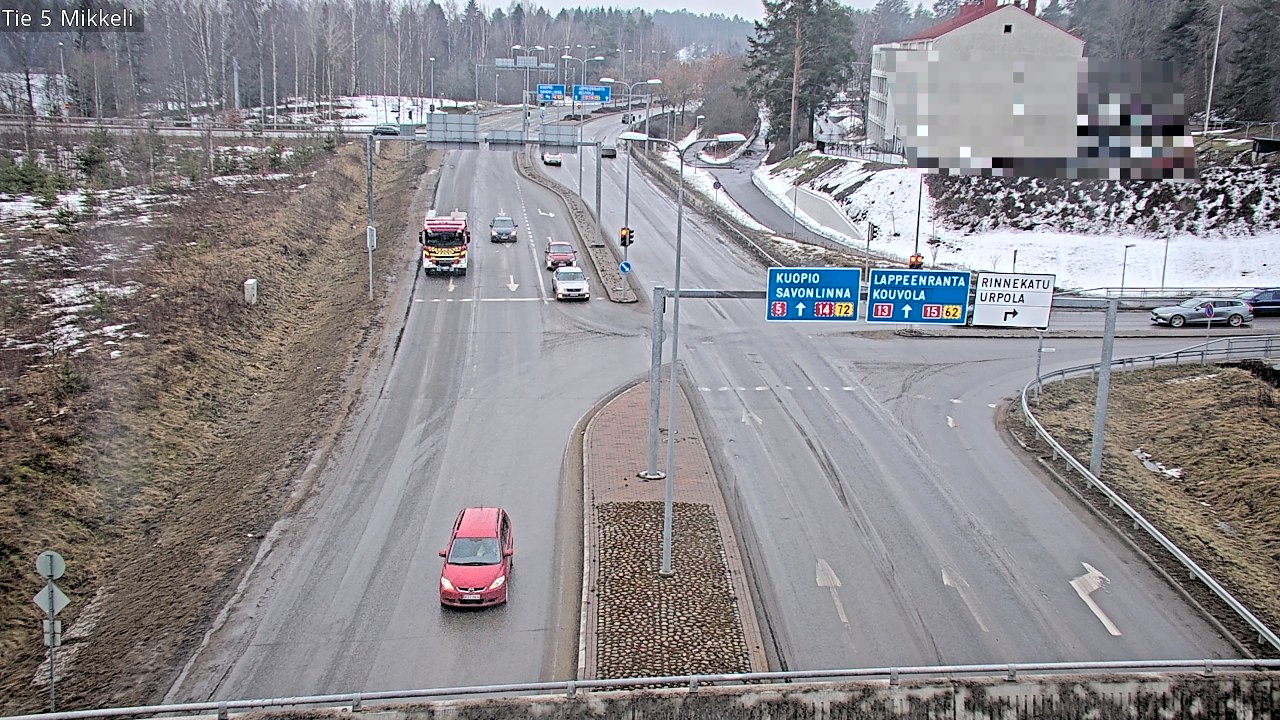 Weather Camera Image Road 5 Mikkeli, Mikkeli, Etelä-Savo