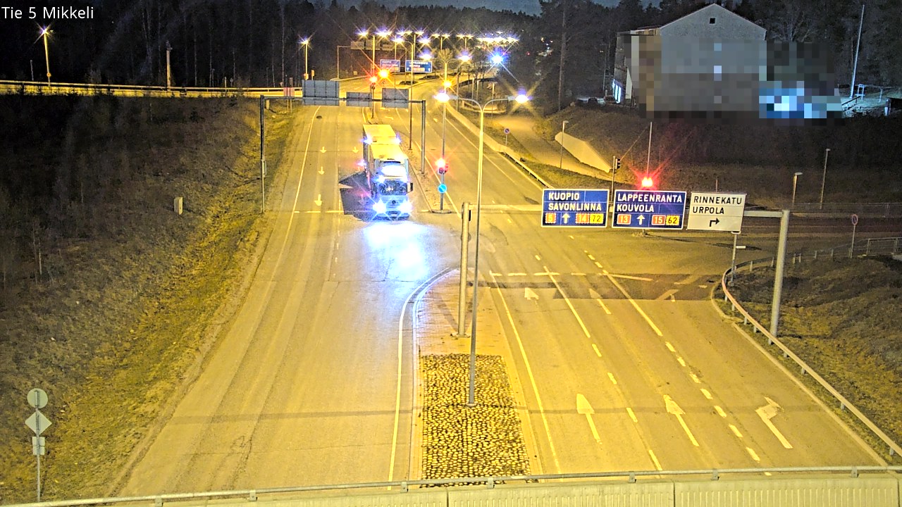 Weather Camera Image Tie 5 St Michel, Mikkeli, Etelä-Savo