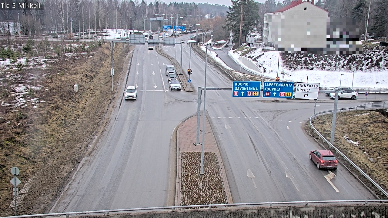 Weather Camera Image Road 5 Mikkeli, Mikkeli, Etelä-Savo