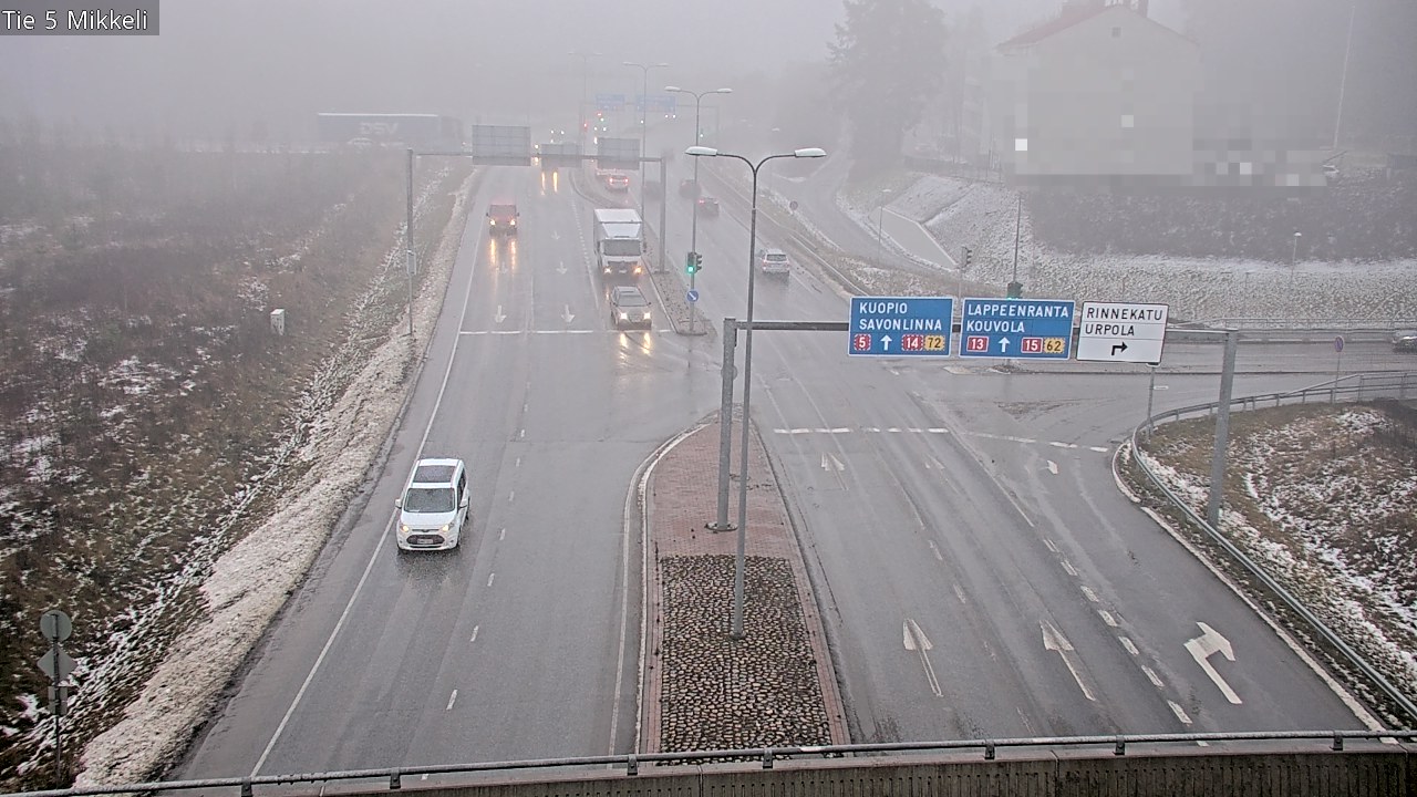 Weather Camera Image Road 5 Mikkeli, Mikkeli, Etelä-Savo