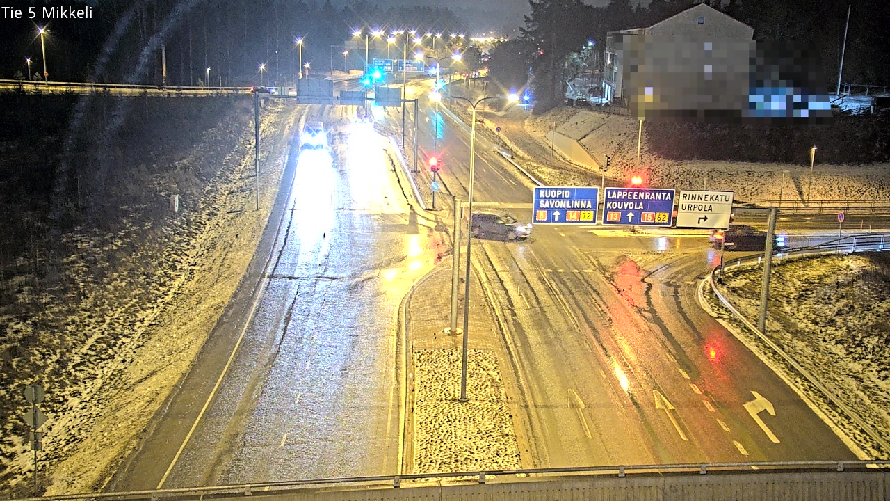 Weather Camera Image Road 5 Mikkeli, Mikkeli, Etelä-Savo
