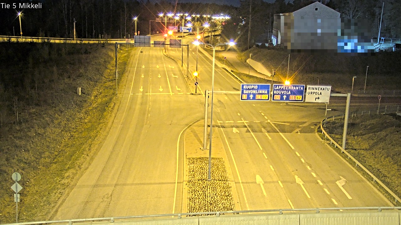 Weather Camera Image Tie 5 St Michel, Mikkeli, Etelä-Savo