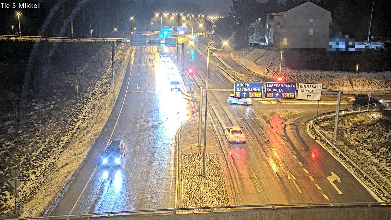 Weather Camera Image Road 5 Mikkeli, Mikkeli, Etelä-Savo