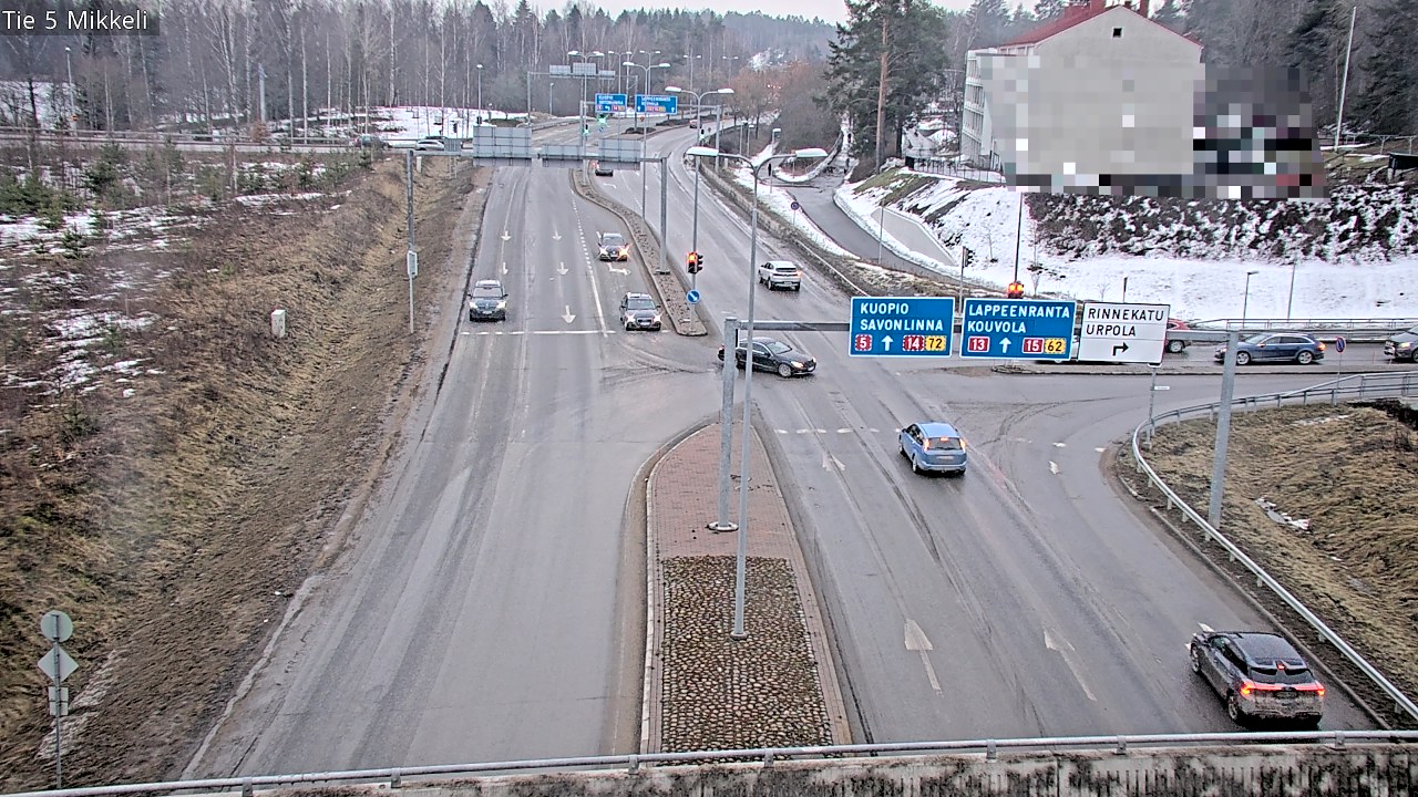 Weather Camera Image Road 5 Mikkeli, Mikkeli, Etelä-Savo