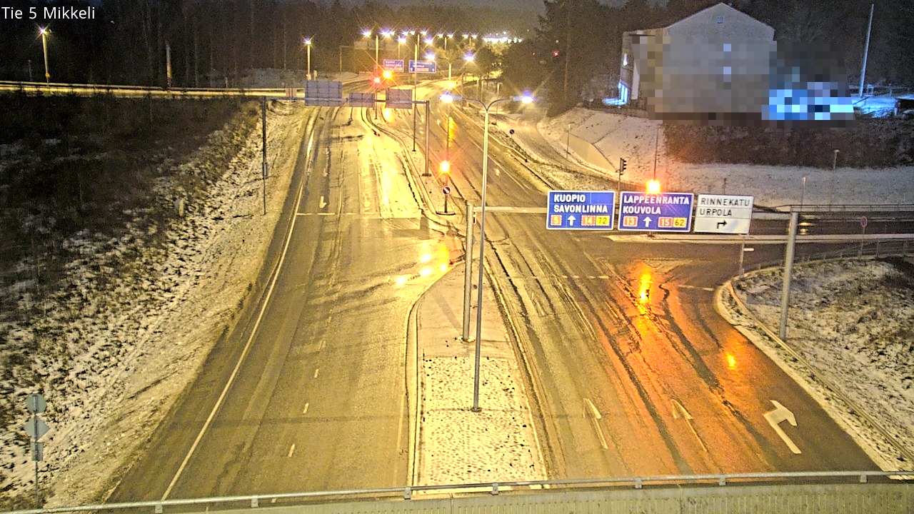 Weather Camera Image Road 5 Mikkeli, Mikkeli, Etelä-Savo