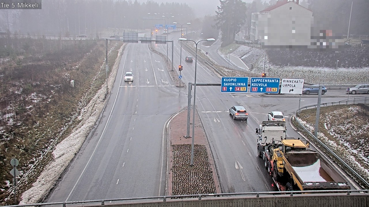Weather Camera Image Road 5 Mikkeli, Mikkeli, Etelä-Savo