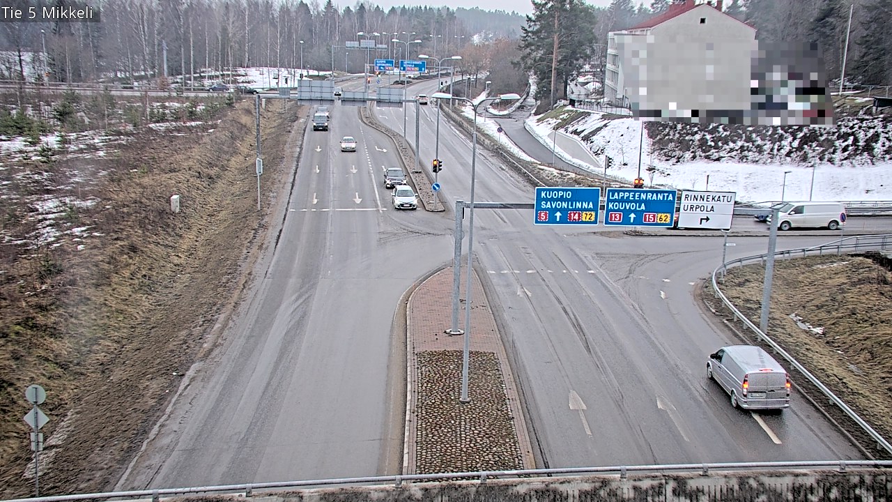 Weather Camera Image Road 5 Mikkeli, Mikkeli, Etelä-Savo