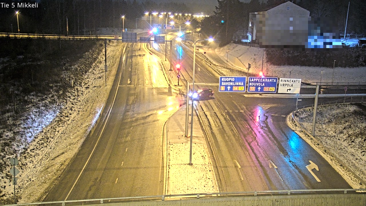 Weather Camera Image Road 5 Mikkeli, Mikkeli, Etelä-Savo