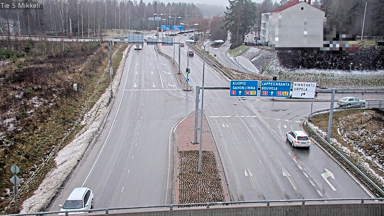 Weather Camera Image Road 5 Mikkeli, Mikkeli, Etelä-Savo