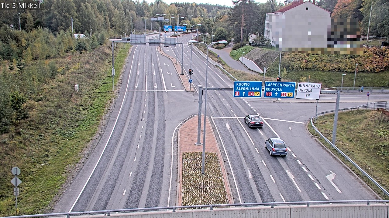 Weather Camera Image Road 5 Mikkeli, Mikkeli, Etelä-Savo