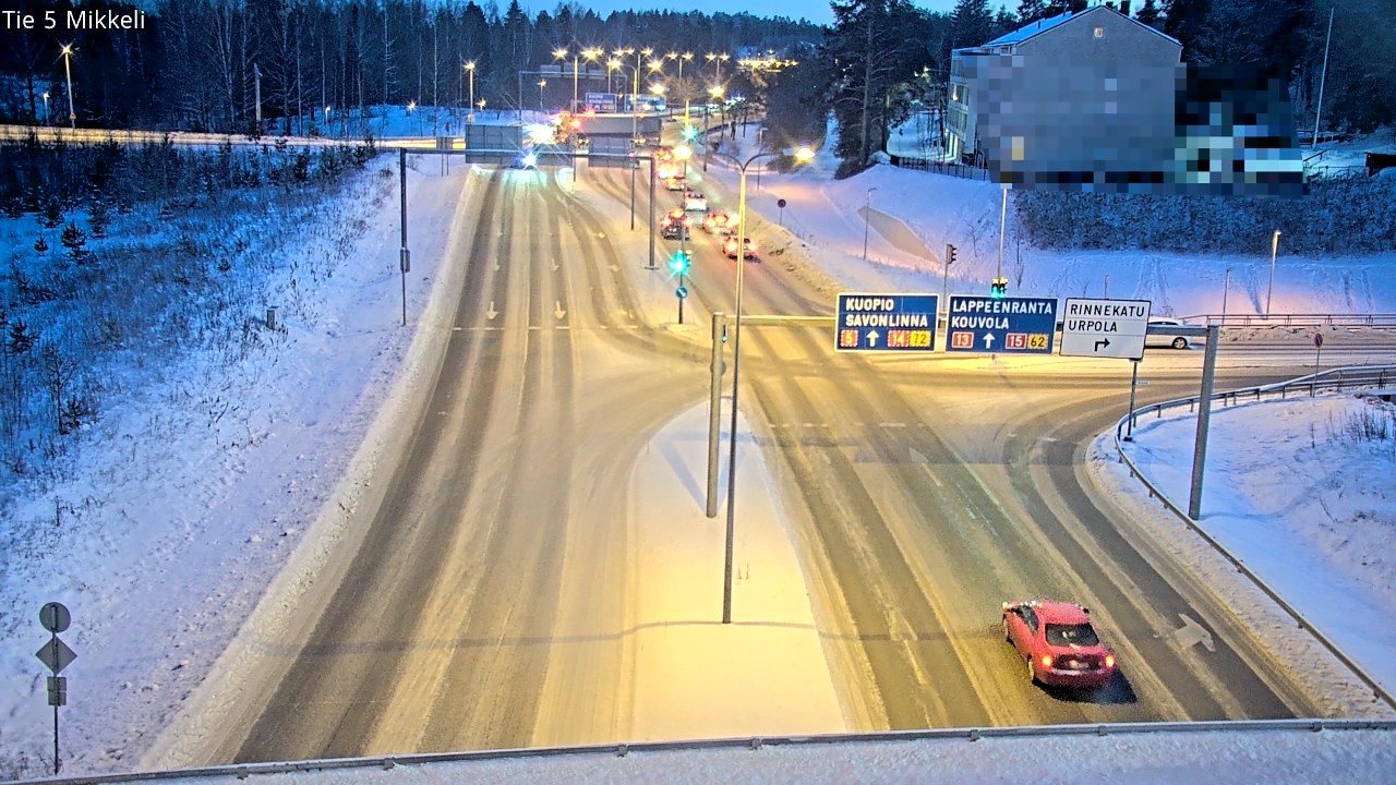 Weather Camera Image Tie 5 St Michel, Mikkeli, Etelä-Savo