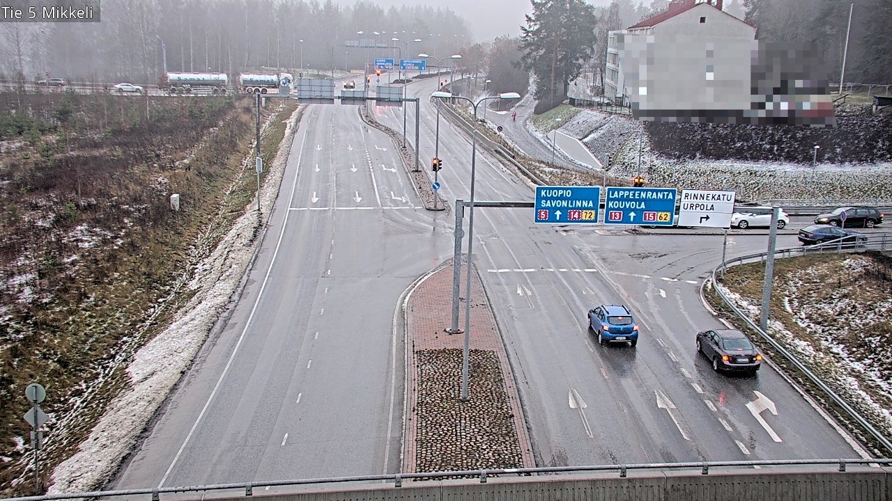 Weather Camera Image Road 5 Mikkeli, Mikkeli, Etelä-Savo