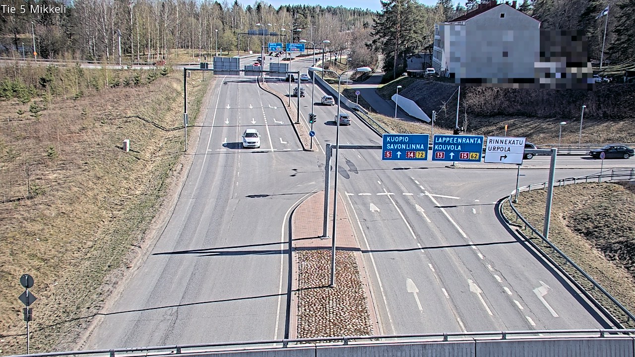 Weather Camera Image Tie 5 St Michel, Mikkeli, Etelä-Savo