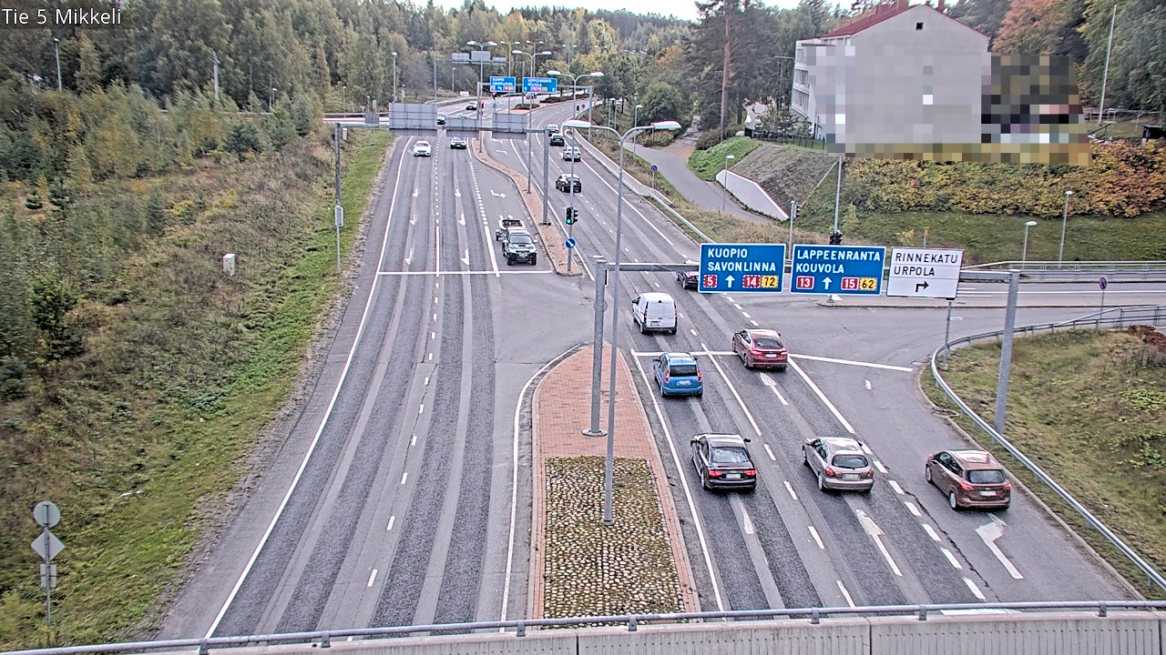 Weather Camera Image Road 5 Mikkeli, Mikkeli, Etelä-Savo