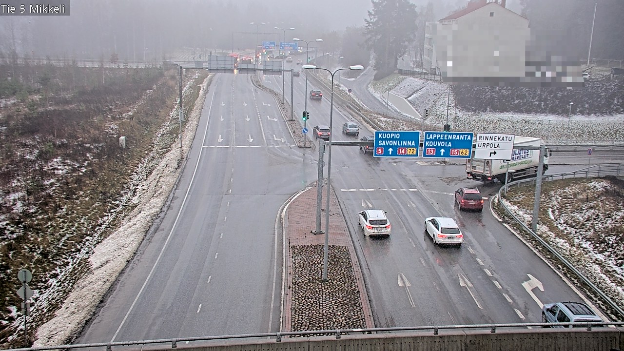 Weather Camera Image Road 5 Mikkeli, Mikkeli, Etelä-Savo