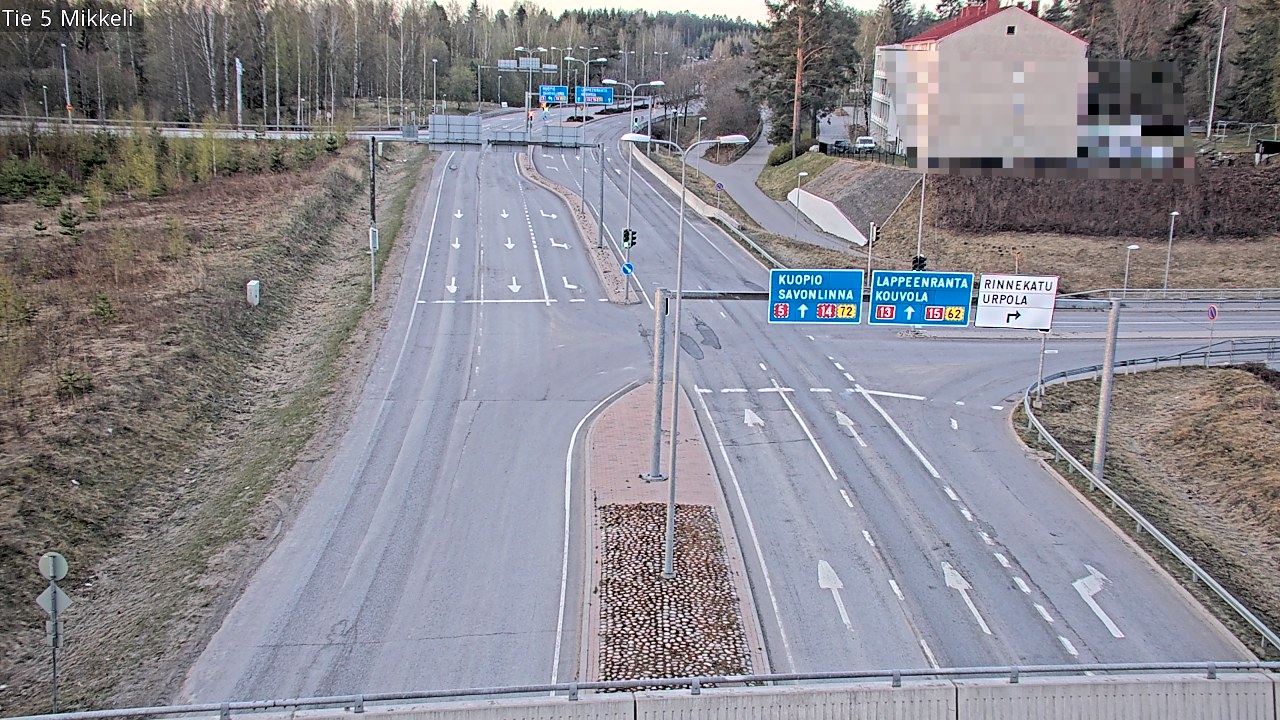 Weather Camera Image Road 5 Mikkeli, Mikkeli, Etelä-Savo