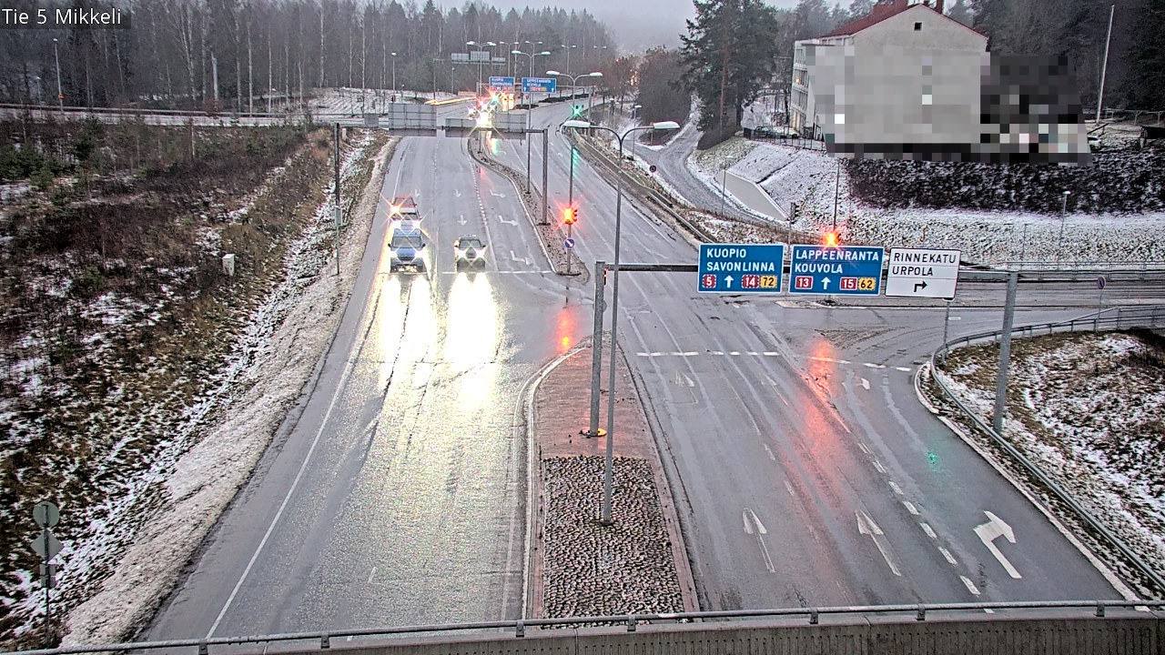 Weather Camera Image Road 5 Mikkeli, Mikkeli, Etelä-Savo