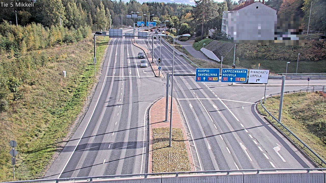 Weather Camera Image Road 5 Mikkeli, Mikkeli, Etelä-Savo