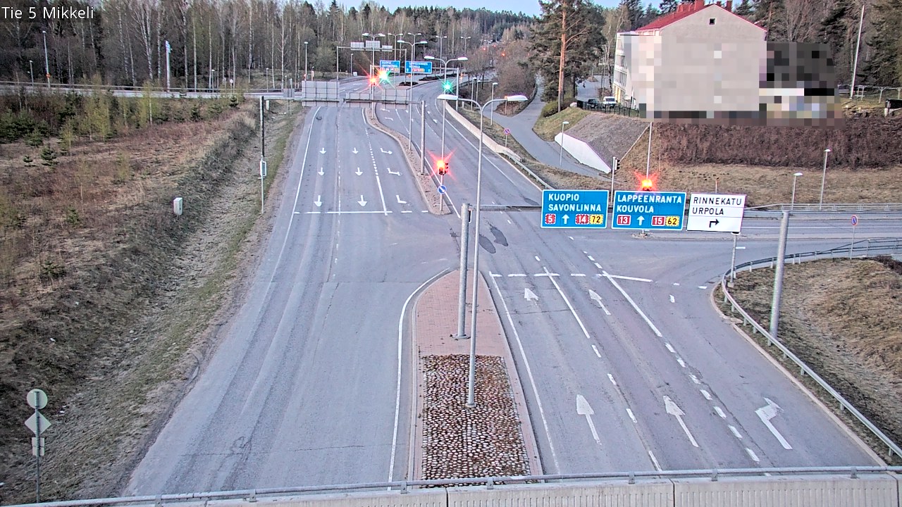 Weather Camera Image Road 5 Mikkeli, Mikkeli, Etelä-Savo