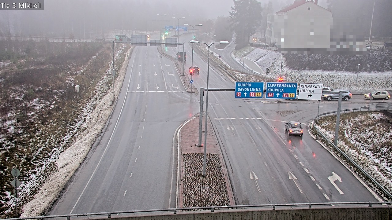 Weather Camera Image Road 5 Mikkeli, Mikkeli, Etelä-Savo