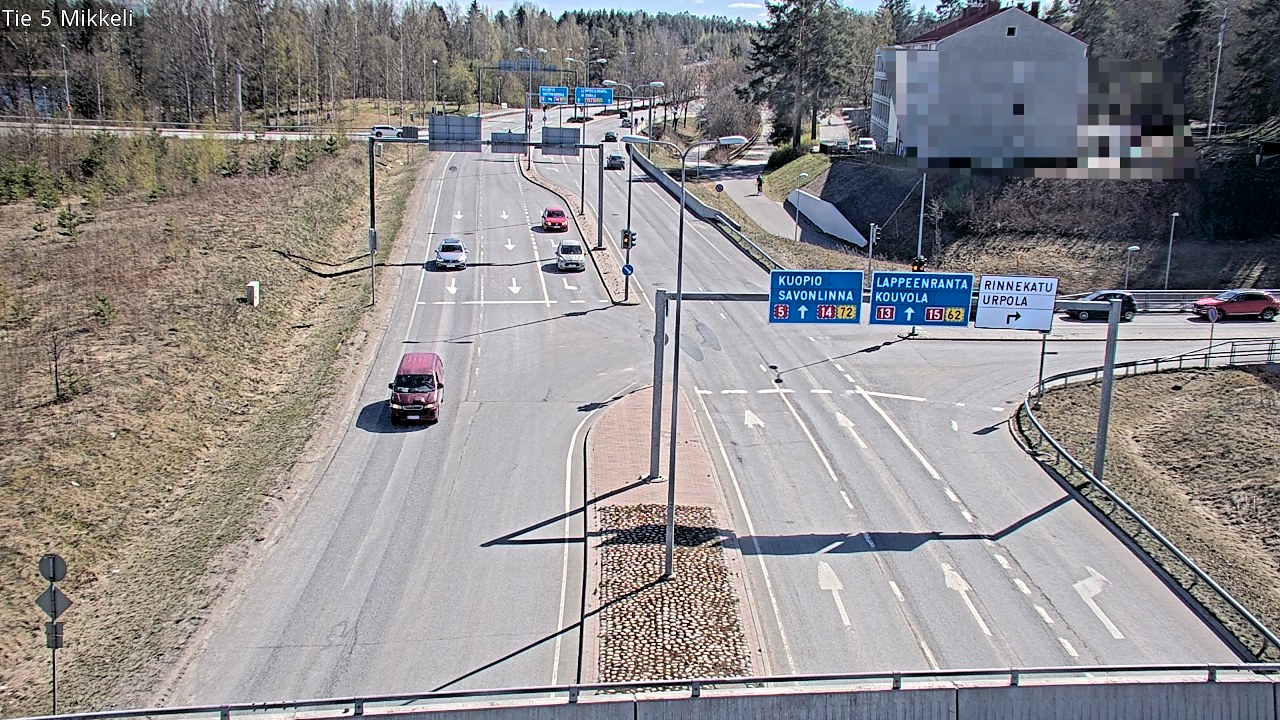 Weather Camera Image Tie 5 St Michel, Mikkeli, Etelä-Savo