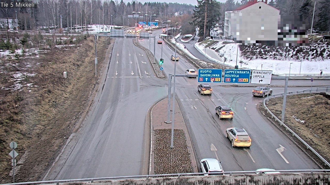 Weather Camera Image Road 5 Mikkeli, Mikkeli, Etelä-Savo