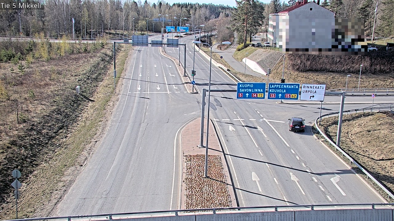 Weather Camera Image Tie 5 St Michel, Mikkeli, Etelä-Savo