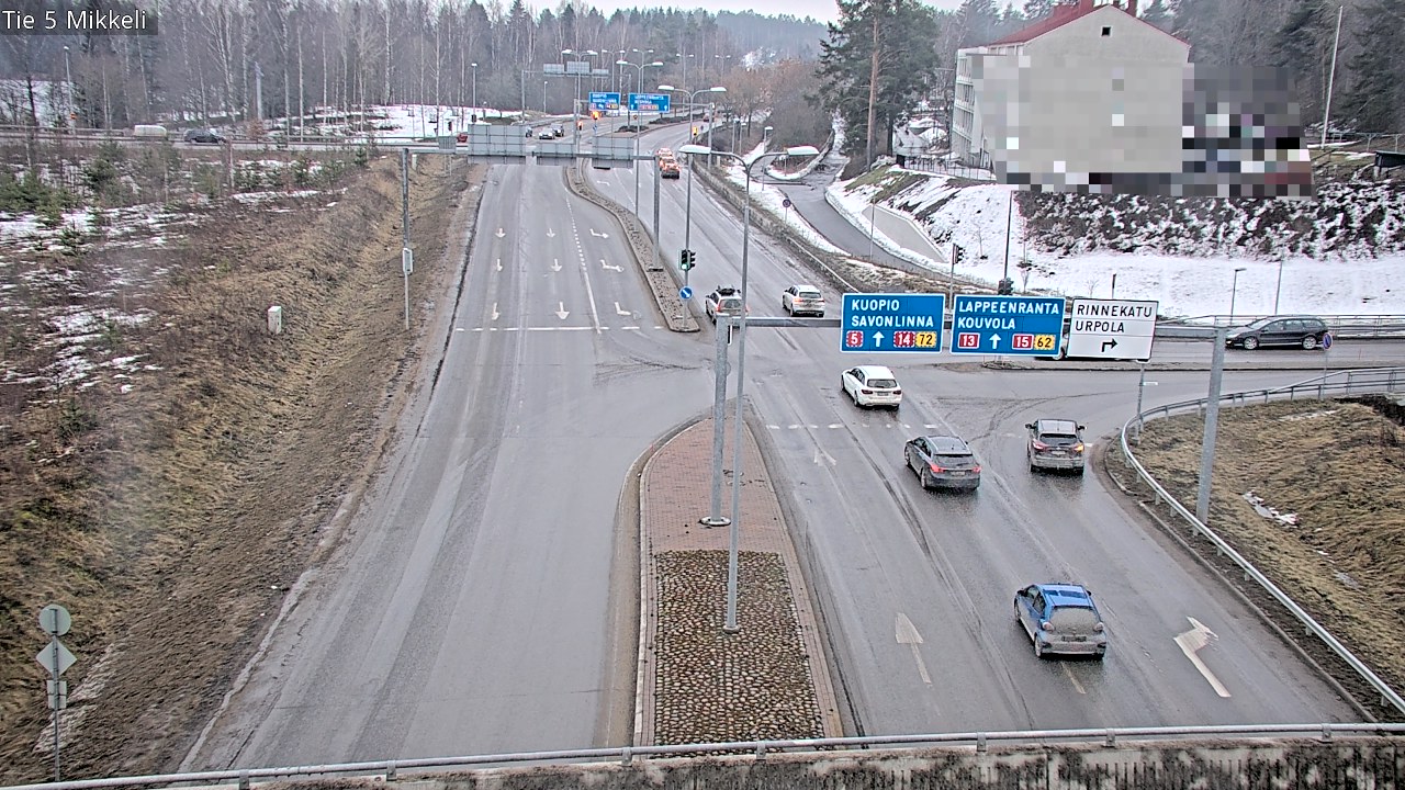 Weather Camera Image Road 5 Mikkeli, Mikkeli, Etelä-Savo