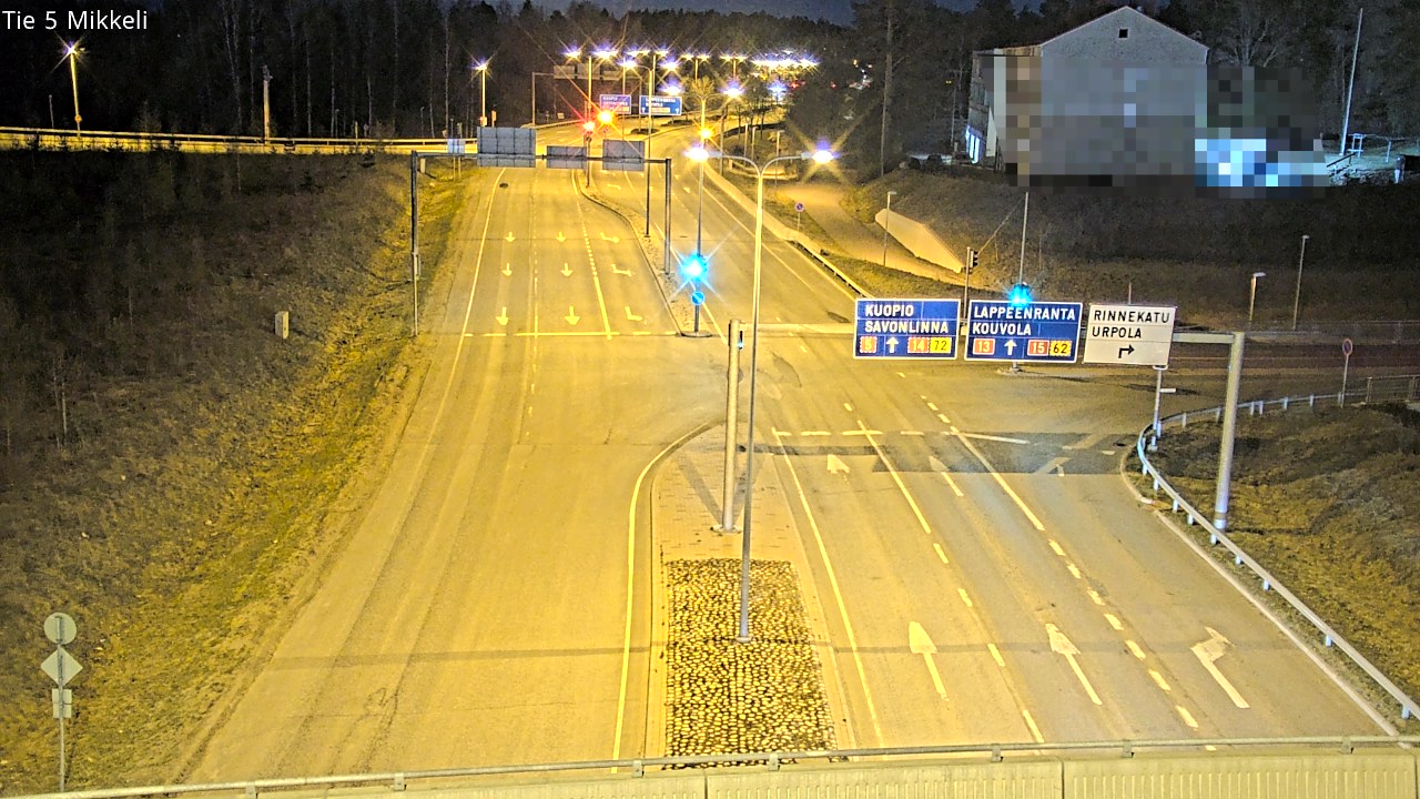Weather Camera Image Tie 5 St Michel, Mikkeli, Etelä-Savo