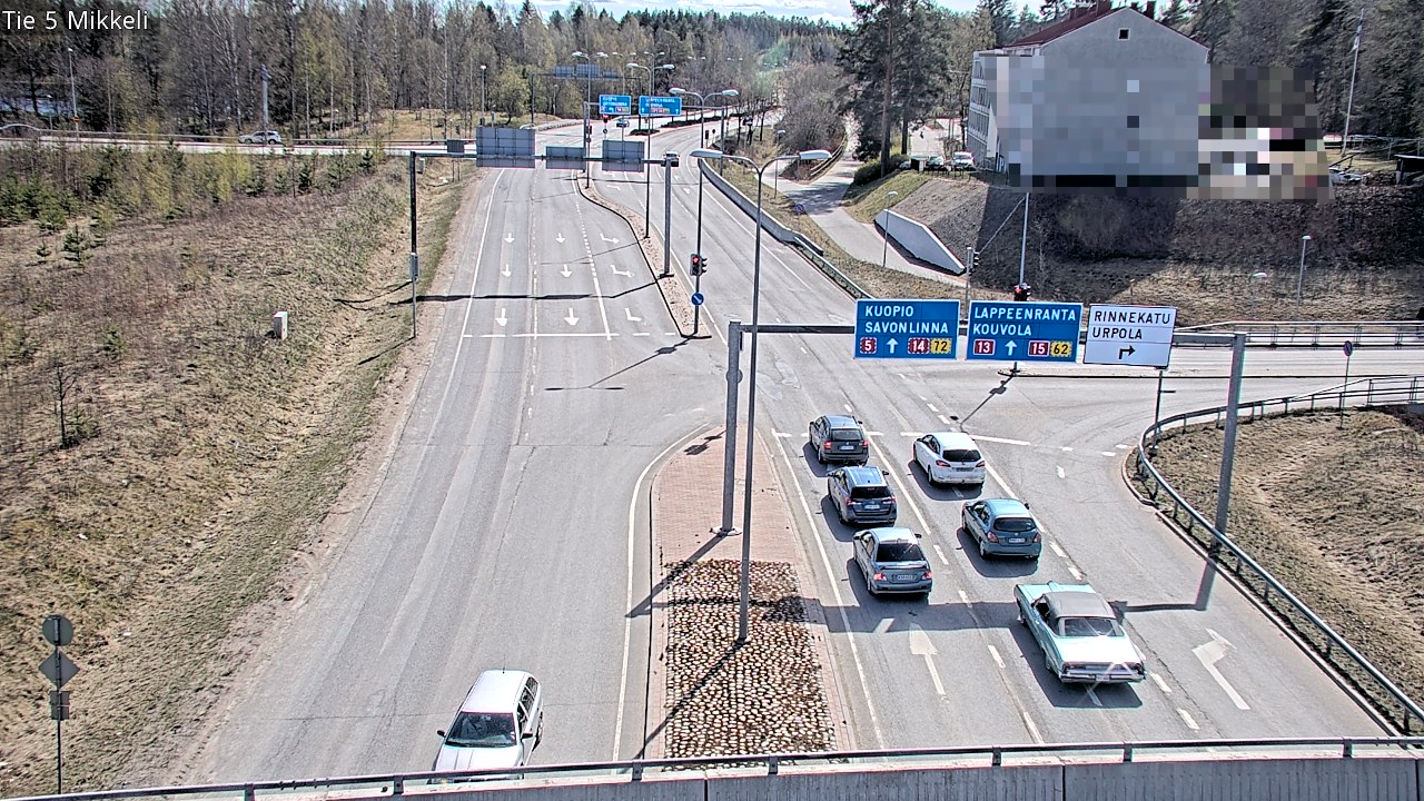 Weather Camera Image Tie 5 St Michel, Mikkeli, Etelä-Savo