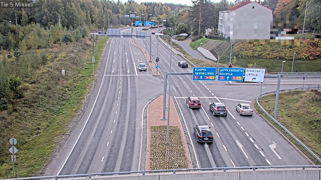Weather Camera Image Road 5 Mikkeli, Mikkeli, Etelä-Savo