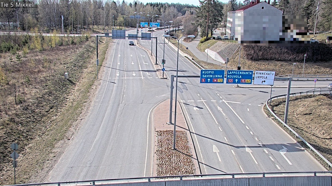 Weather Camera Image Tie 5 St Michel, Mikkeli, Etelä-Savo