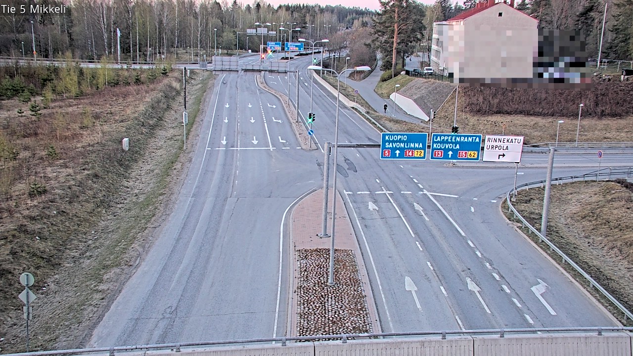 Weather Camera Image Road 5 Mikkeli, Mikkeli, Etelä-Savo