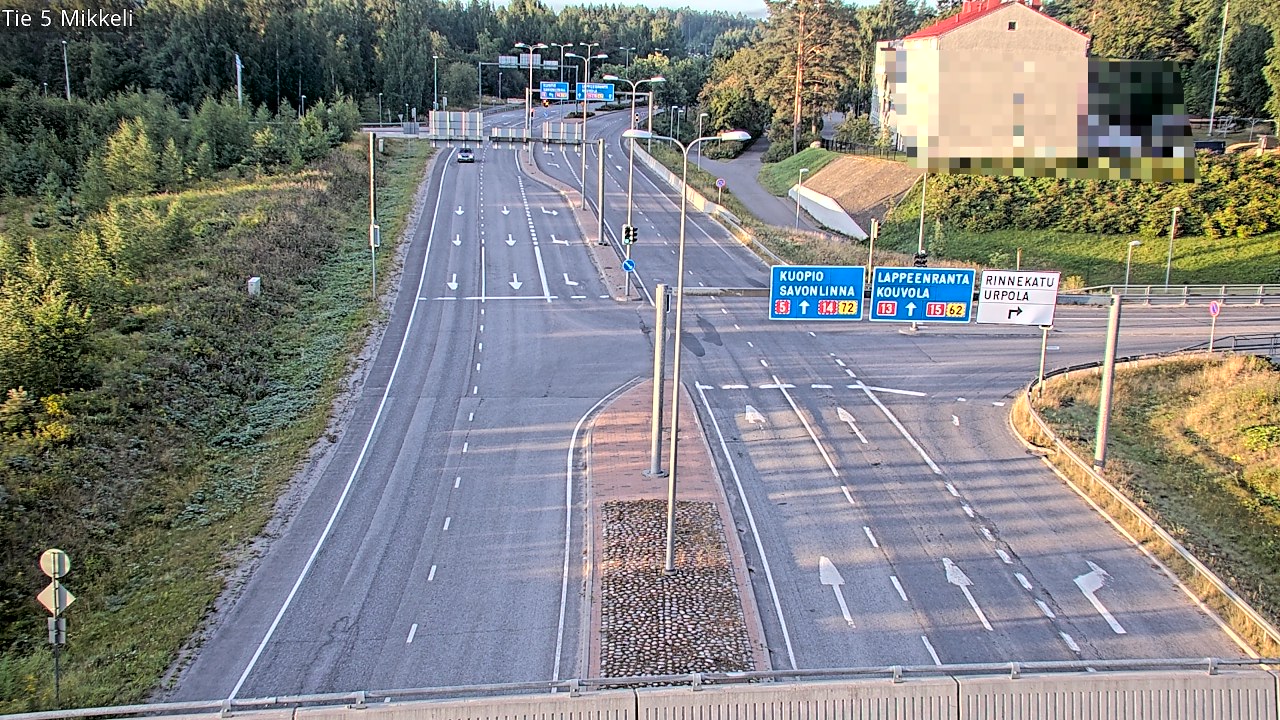 Weather Camera Image Road 5 Mikkeli, Mikkeli, Etelä-Savo