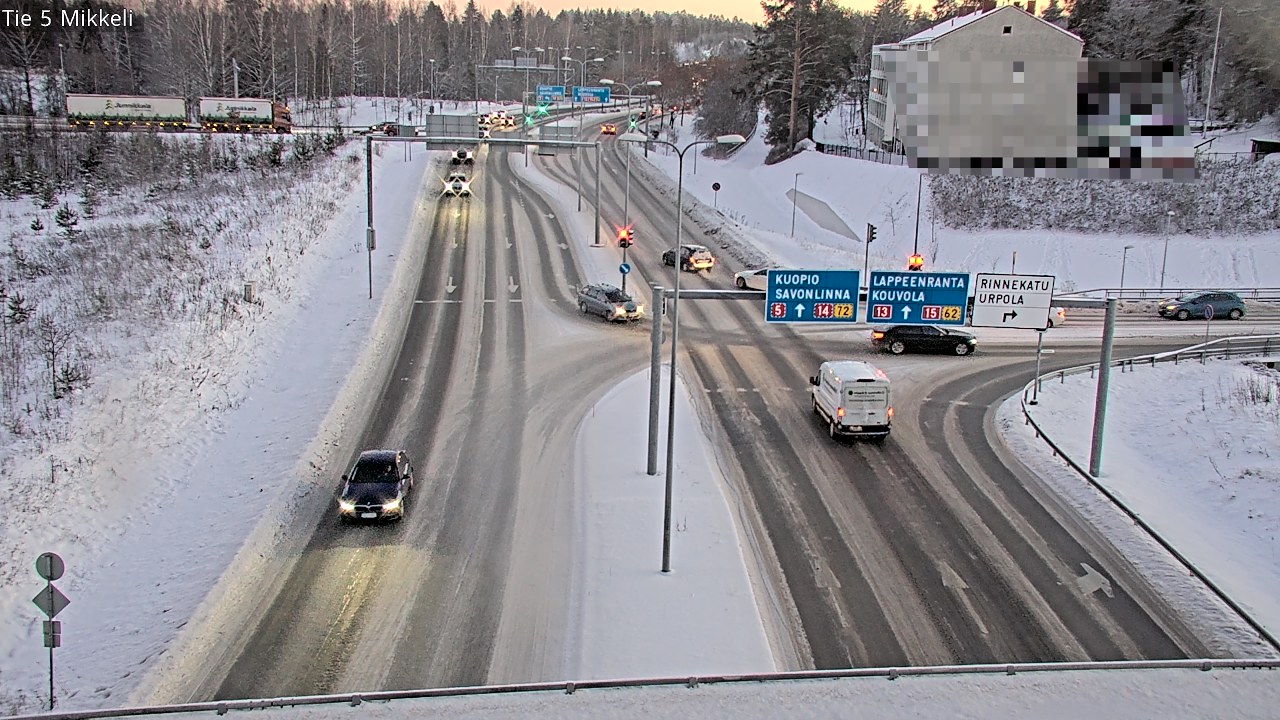 Weather Camera Image Tie 5 St Michel, Mikkeli, Etelä-Savo