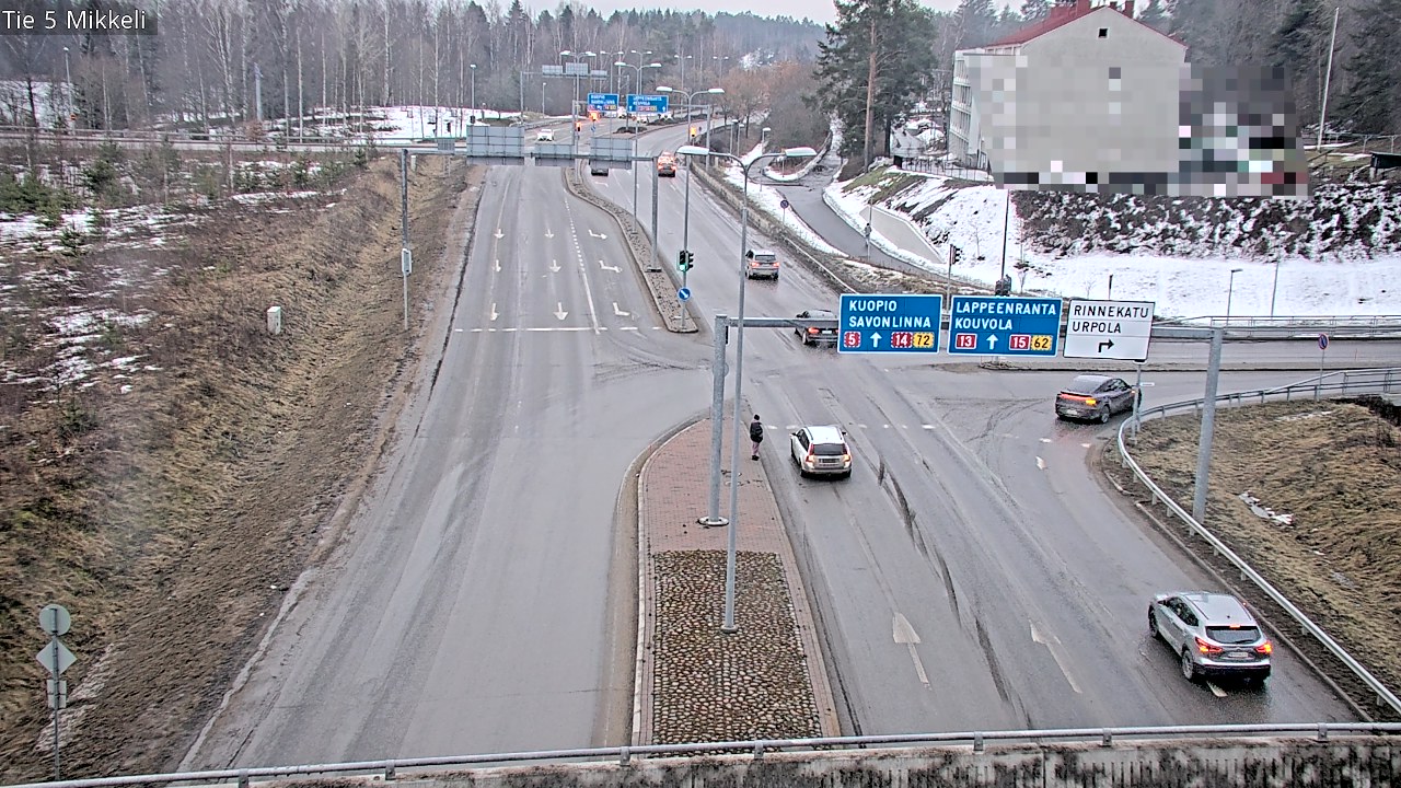 Weather Camera Image Road 5 Mikkeli, Mikkeli, Etelä-Savo