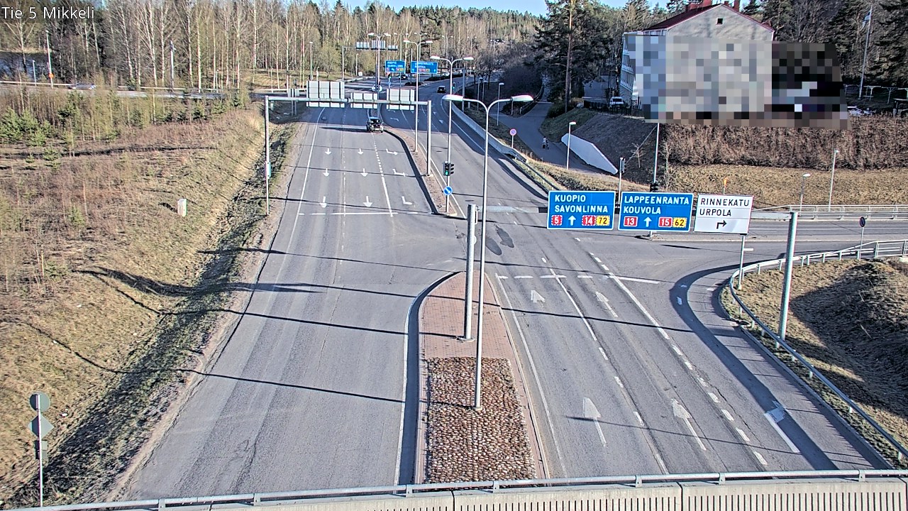Weather Camera Image Tie 5 St Michel, Mikkeli, Etelä-Savo