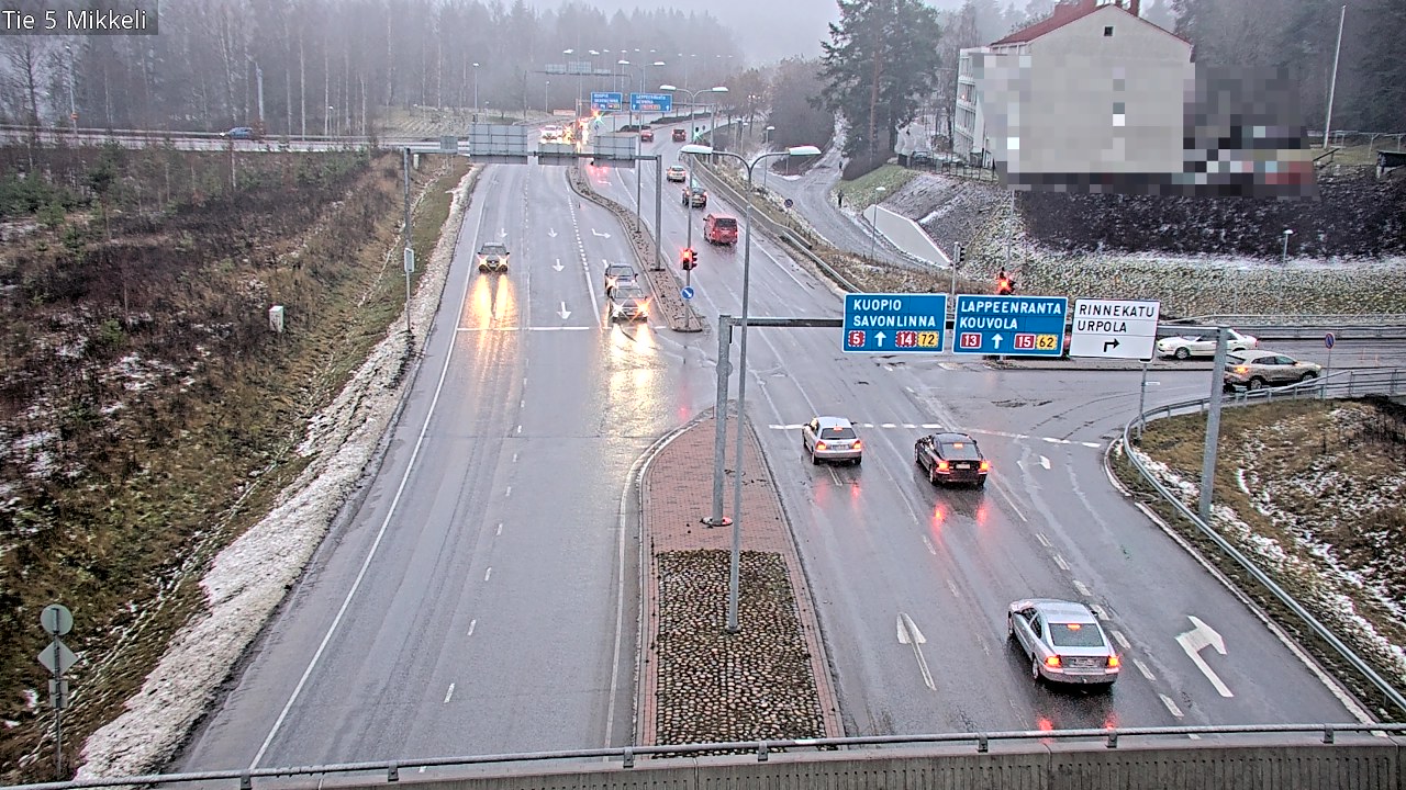 Weather Camera Image Road 5 Mikkeli, Mikkeli, Etelä-Savo
