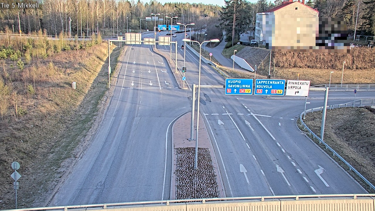 Weather Camera Image Tie 5 St Michel, Mikkeli, Etelä-Savo